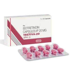 Tretiva 20 - kopen Isotretinoïne  (Accutane) in de online winkel | Prijs